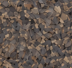 Dolerite epoxy flake blend