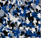 Orbit decorative flake blend