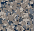 Stonewash decorative flake blend